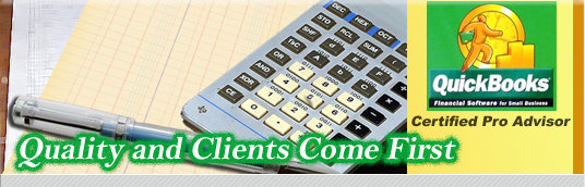 Quality and Clients Come First - QuickBooks Certified Pro Advisor